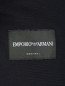 Пиджак двубортный прямого кроя Emporio Armani  –  Деталь2