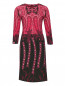 Платье-миди с узором и рукавами 3/4 Etro  –  Общий вид