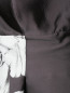 Платье макси  c цветочным узором Yolan Cris  –  Деталь