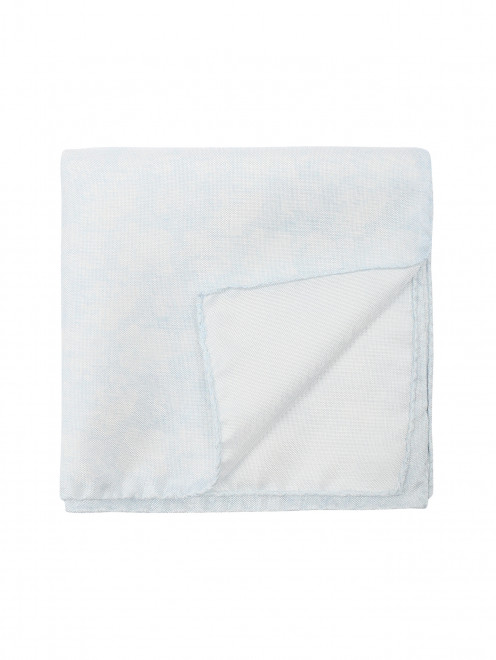 Карманный платок из шелка с узором - Общий вид