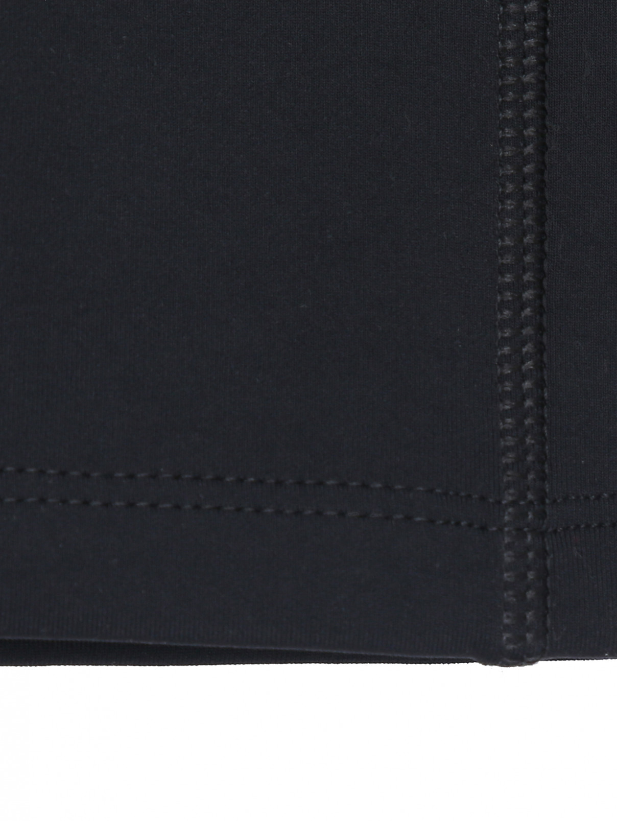 Леггинсы с рельефными швами Moncler  –  Деталь  – Цвет:  Черный