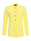 Блуза из шелка с декоративными пуговицами Emporio Armani  –  Общий вид