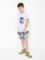 Хлопковые шорты с карманами Little Marc Jacobs  –  МодельОбщийВид
