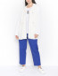 Укороченные брюки с карманами Marina Rinaldi  –  МодельОбщийВид