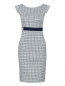 Платье-футляр из хлопка с узором Max&Co  –  Общий вид