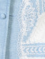Блуза из хлопка и льна с кружевом Ermanno Scervino  –  Деталь