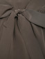 Платье из шелка с поясом TIBI  –  Деталь