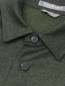 Рубашка из шерсти с накладными карманами Capobianco  –  Деталь