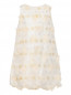 Платье А-силуэта с цветочным декором Pamilla  –  Общий вид