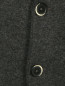 Однобортное пальто из шерсти Barena  –  Деталь1