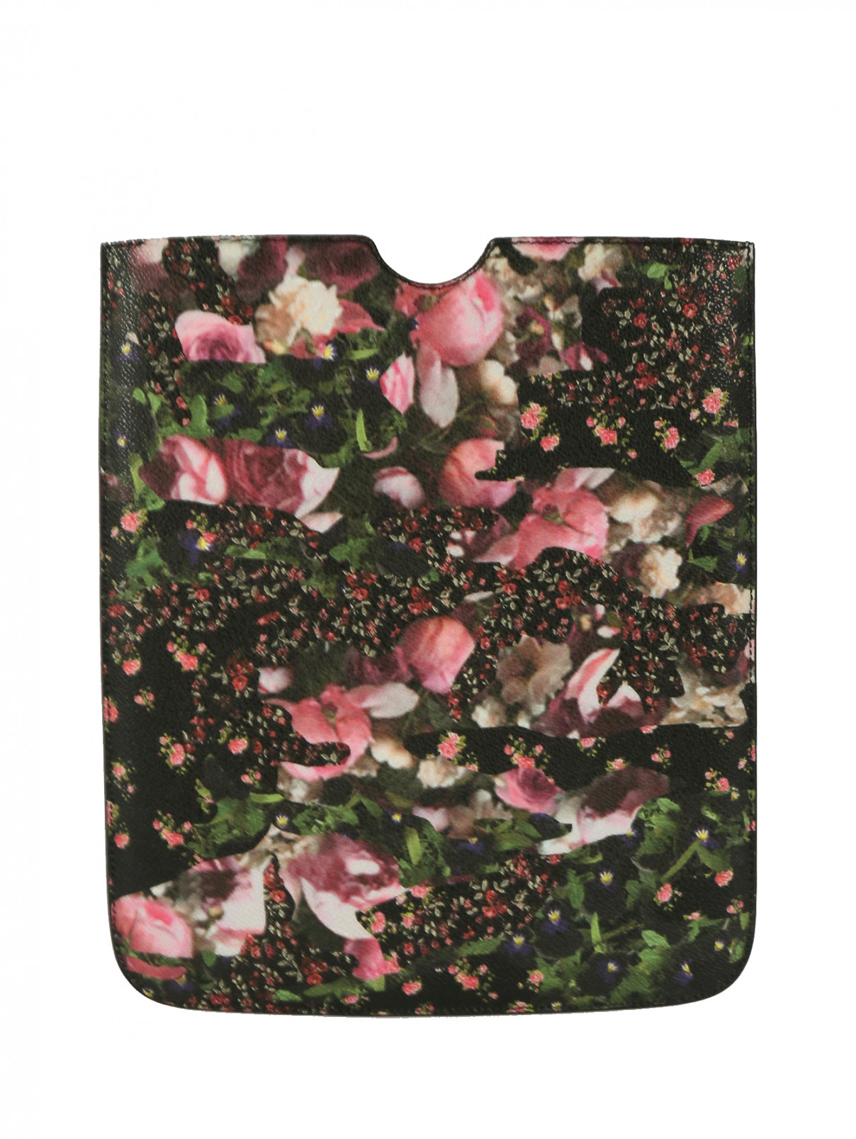 Чехол для IPad с цветочным узором Givenchy  –  Общий вид  – Цвет:  Узор