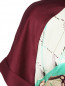 Платье-рубашка из шелка и хлопка с узором Isola Marras  –  Деталь1