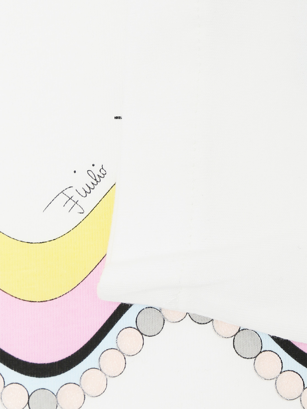 Платье трикотажное с принтом Emilio Pucci  –  Деталь1  – Цвет:  Мультиколор