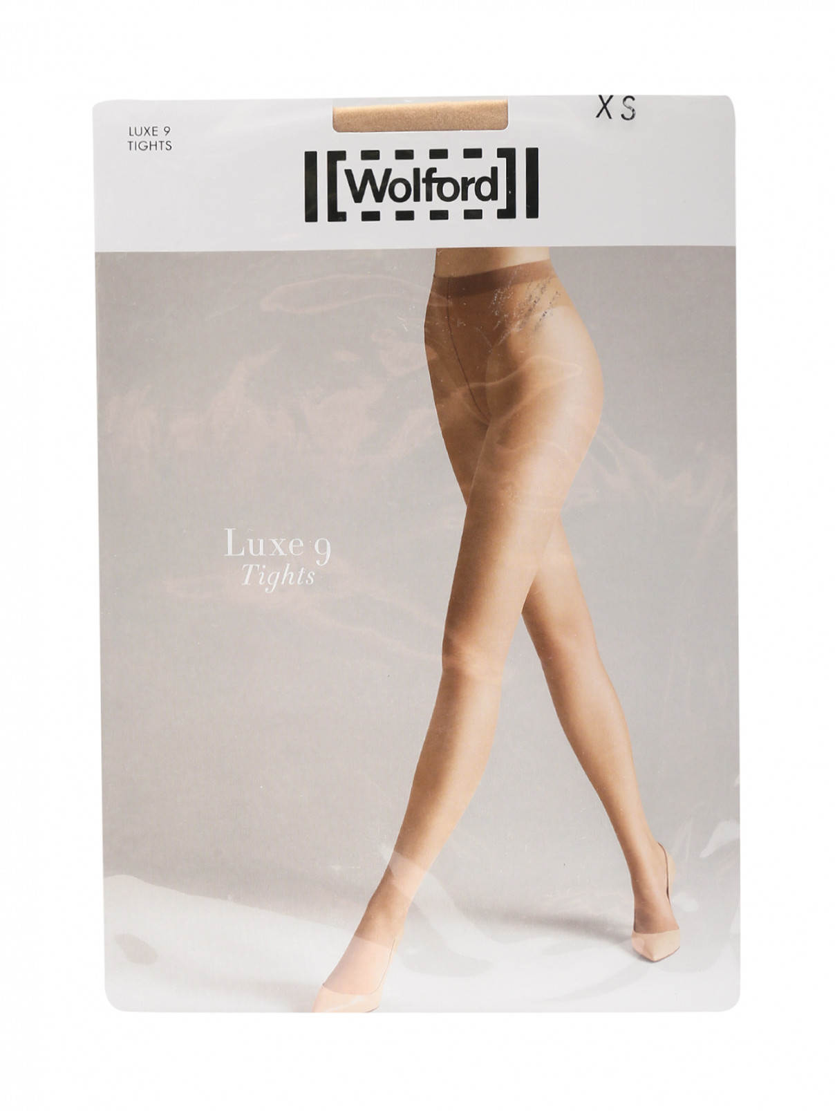 Колготки 9 DEN бежевые Wolford  –  Общий вид  – Цвет:  Бежевый