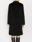 Комбинированное пальто с декоративными пуговицами Moschino Boutique  –  МодельВерхНиз1