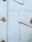 Утепленная джинсовая куртка Moschino  –  Деталь