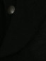 Кардиган из шерсти с отстегивающейся драпировкой Moschino Cheap&Chic  –  Деталь