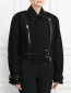 Укороченная куртка из шерсти и кашемира с металлической фурнитурой Jean Paul Gaultier  –  Модель Верх-Низ