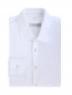 Рубашка из хлопка с контрастной строчкой Cortigiani  –  Общий вид