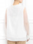 Блуза с драпировкой Marina Rinaldi  –  Модель Верх-Низ1