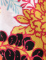 Платок из хлопка с цветочным узором Marina Rinaldi  –  Деталь1