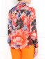 Блуза из шелка с цветочным принтом Sportmax Code  –  Модель Верх-Низ1