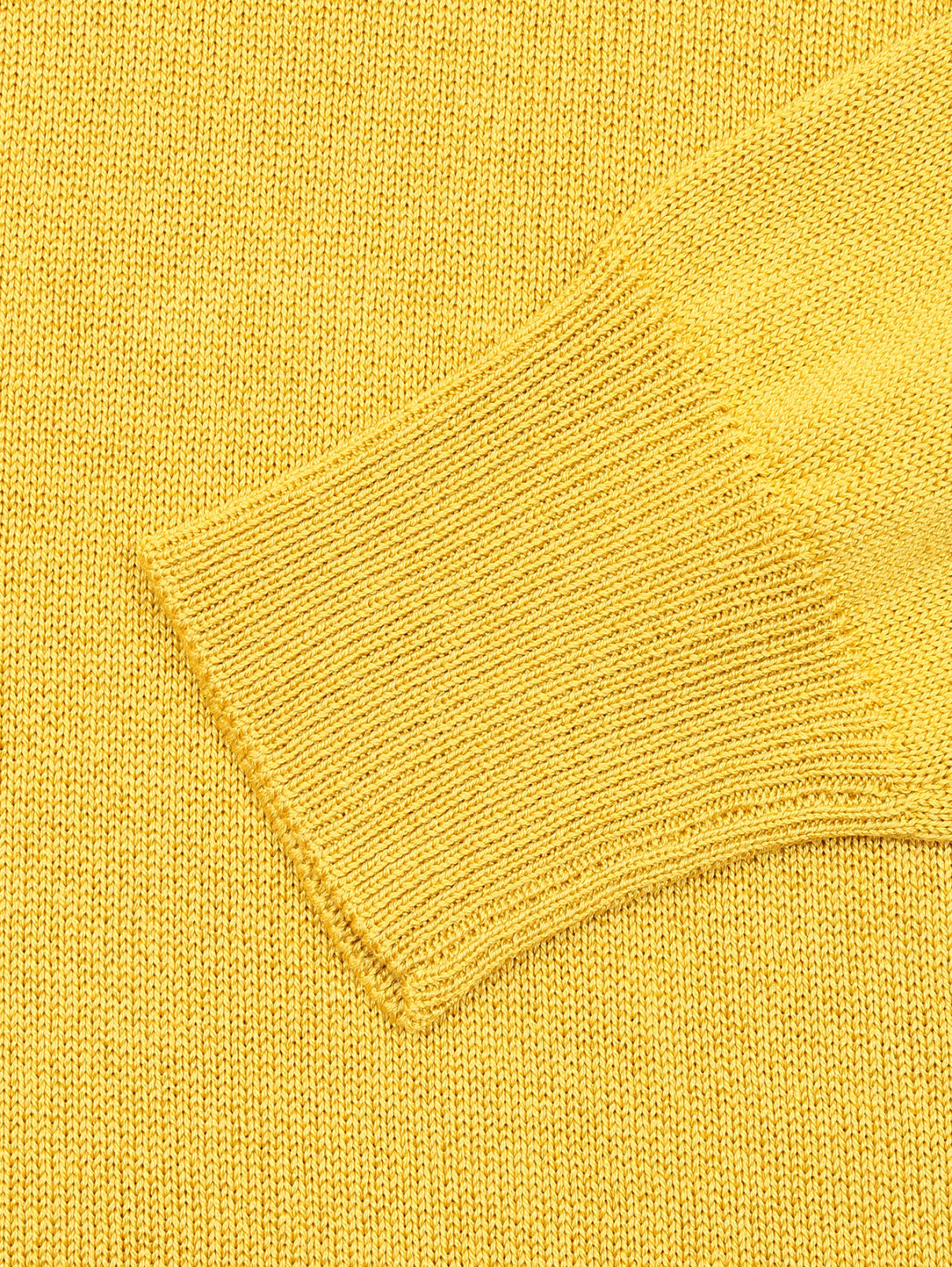 Джемпер из смешанного хлопка PT Torino  –  Деталь1  – Цвет:  Желтый