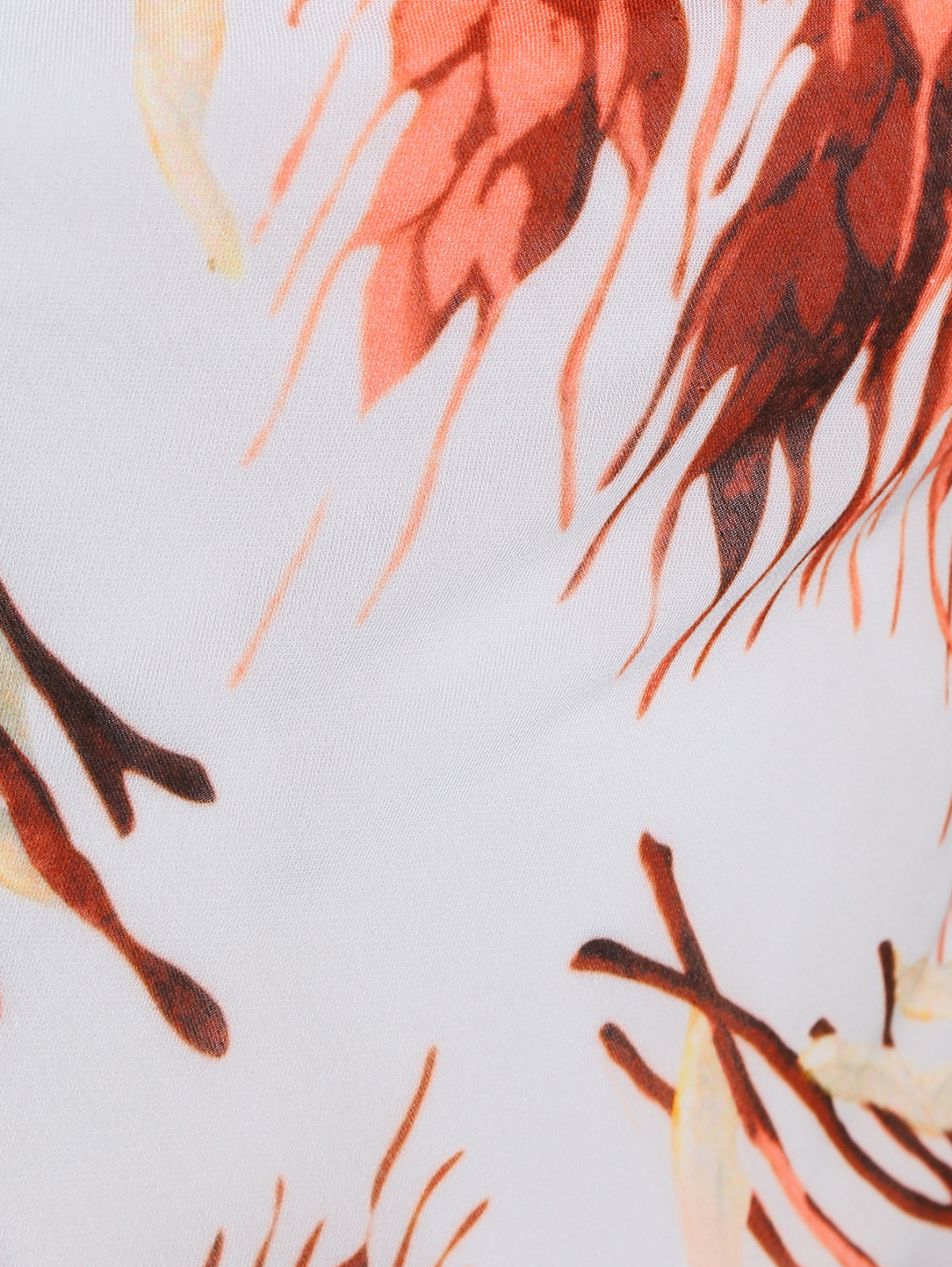 Платье-миди без рукавов с узором Vivienne Westwood  –  Деталь  – Цвет:  Серый