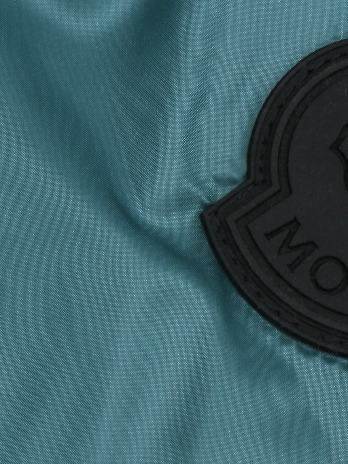 Плащ с капюшоном и карманами Moncler  –  Деталь1  – Цвет:  Зеленый