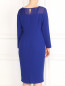 Платье-футляр с прозрачной вставкой Marina Rinaldi  –  Модель Верх-Низ1