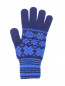 Трикотажные перчатки из шерсти с узором Paul Smith  –  Обтравка1