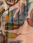 Блуза из шелка с цветочным узором Max&Co  –  Деталь1