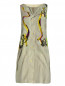 Платье прямого кроя с принтом Moschino Cheap&Chic  –  Общий вид