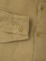 Льняная рубашка с карманом Il Gufo  –  Деталь1