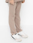 Хлопковые брюки с лампасами Aletta  –  МодельВерхНиз