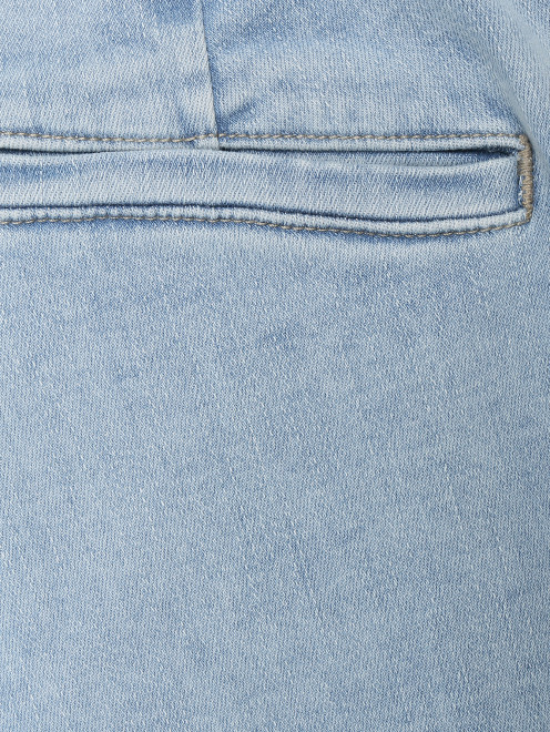 Укороченные брюки из хлопка с карманами - Деталь1