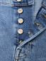Широкие джинсы с высокой посадкой 7 For All Mankind  –  Деталь1