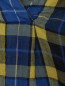 Блуза из фактурного хлопка с узором "клетка" Aspesi  –  Деталь