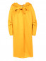 Пальто из кашемира свободного кроя с капюшоном Alberta Ferretti  –  Общий вид