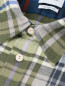 Рубашка из хлопка с узором "клетка" Paul Smith  –  Деталь