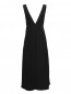 Платье из вискозы с контрастным топом Proenza Schouler  –  Общий вид