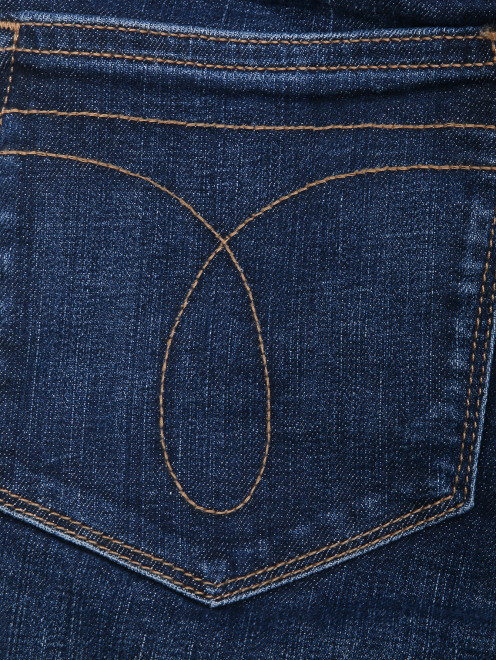 Зауженные джинсы из смешанного хлопка - Деталь