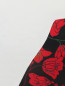 Платье-мини из хлопка и шелка с цветочным узором Dondup  –  Деталь1