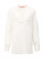 Рубашка из льна с узором "полоска" Marina Sport  –  Общий вид