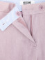 Зауженные брюки из смешанного хлопка Moschino Cheap&Chic  –  Деталь1