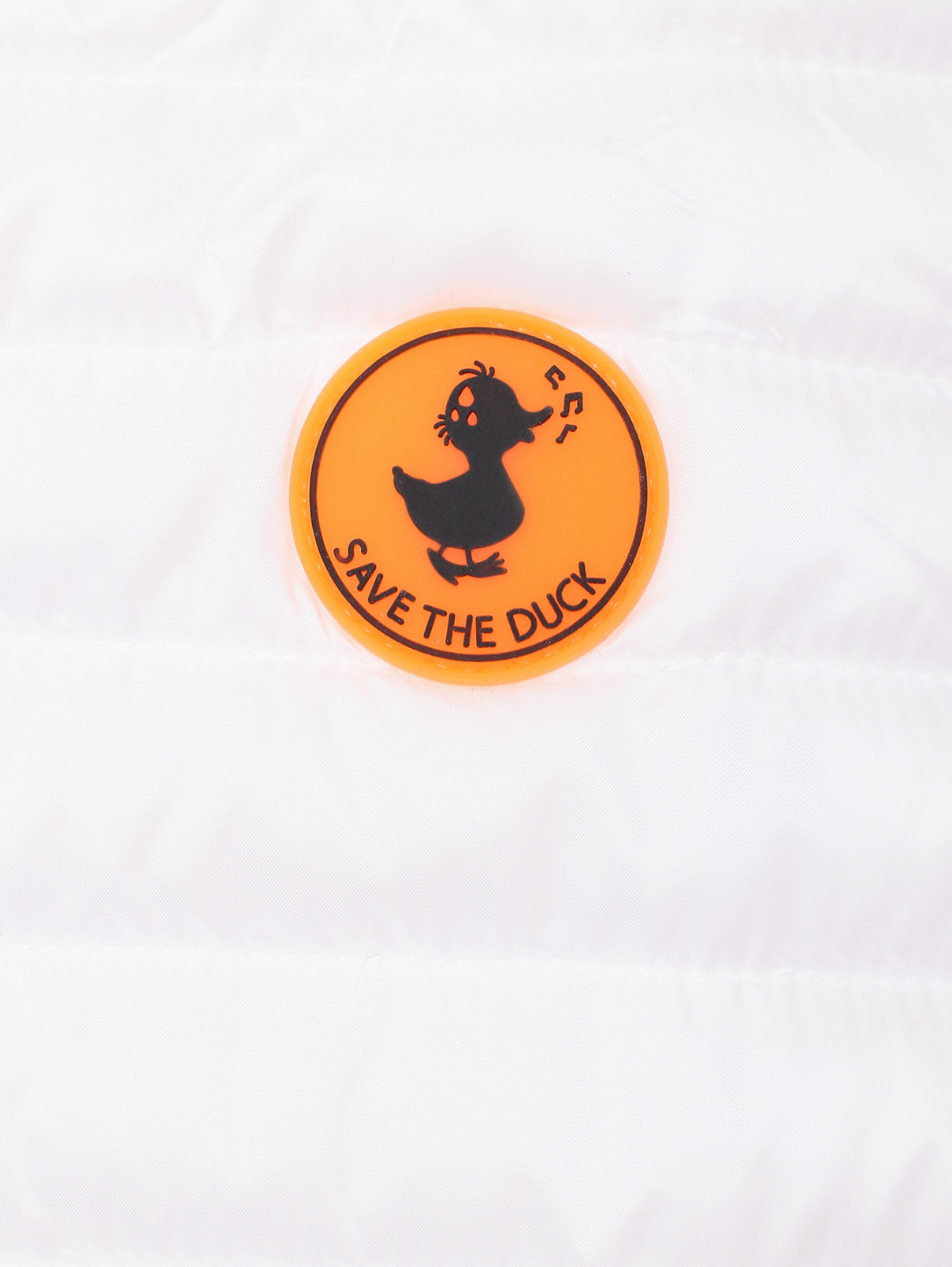 Стеганая куртка с капюшоном Save the Duck  –  Деталь  – Цвет:  Белый
