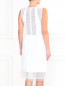 Платье из хлопка с кружевными вставками Ermanno Scervino  –  Модель Верх-Низ1