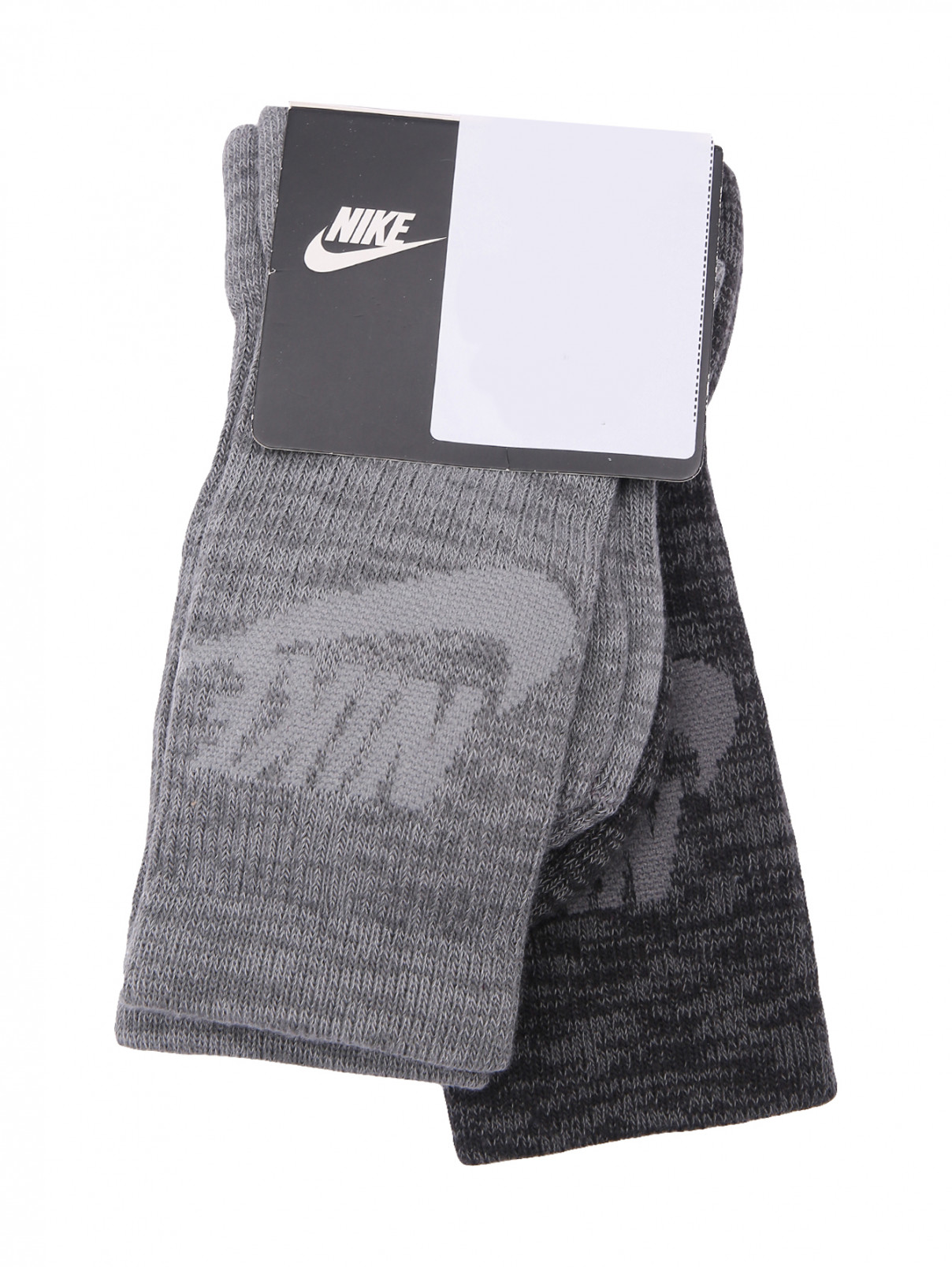 Носки с узором Nike  –  Общий вид  – Цвет:  Узор