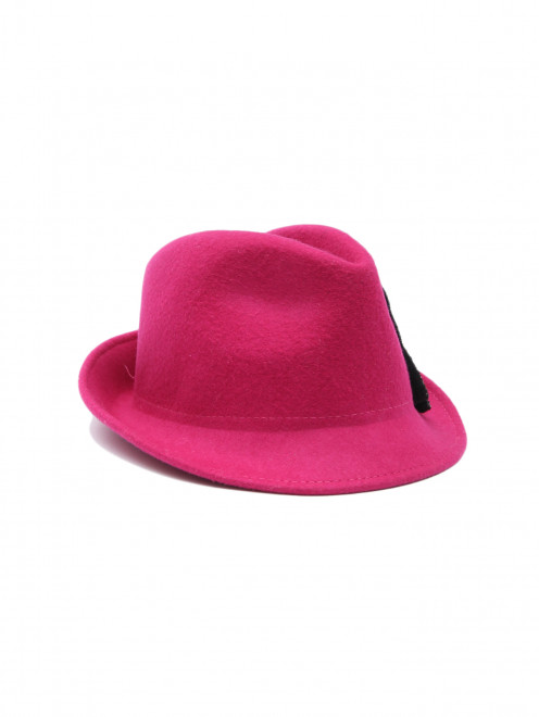 Шляпа из шерсти с декором ro.ro - Общий вид