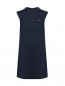 Трикотажное платье с контрастной отделкой Tommy Jeans  –  Общий вид